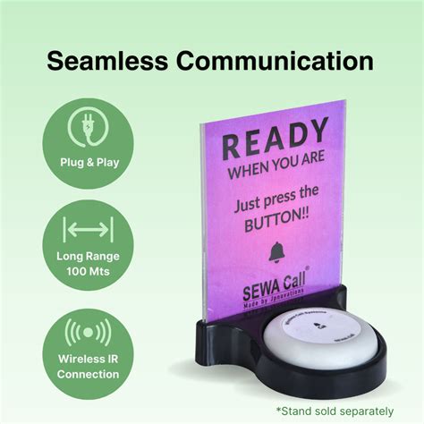 Buy Peon Call Bell – Instant Office Staff Calling System ( Pack of 10 ...