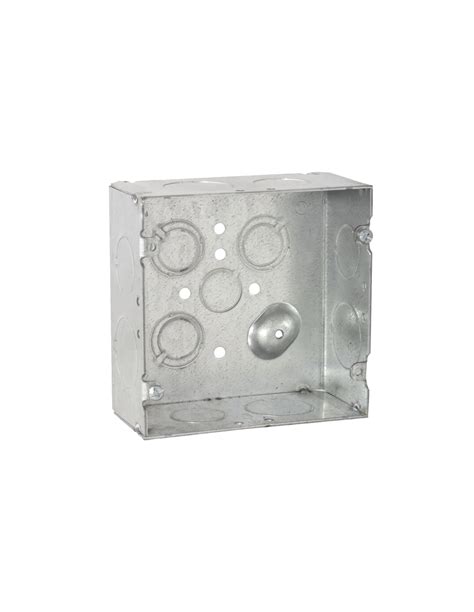 Caja Cuadrada 4 11/16" x 4 11/16"/ Profundidad 2- 1/8"/ 4 Entradas 1 ...