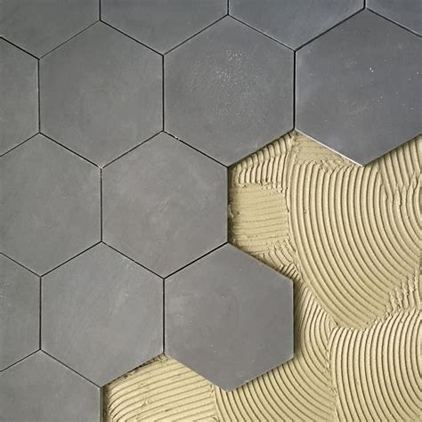 The Gray Hexagon Floor Tile: A Timeless Design Statement - Home Tile Ideas