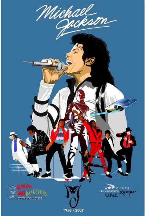 POSTER WALLAH Michael Jackson Poster for Home Office and Student Room ...