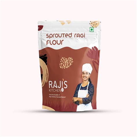 Sprouted Ragi Flour | Natural Calcium Rich Mix