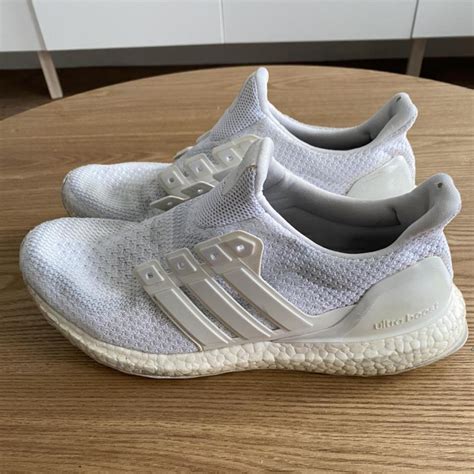 Adidas Ultra Boost v2 White. Size US 9.5 or UK 9.... | Depop