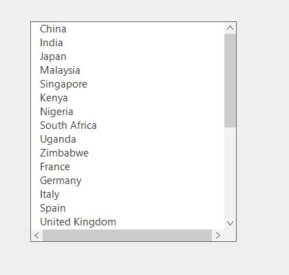 Scrollbar Customization 的图像结果