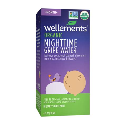 Organic Nighttime Gripe Water For Babies & Infants - Gripe Water For ...