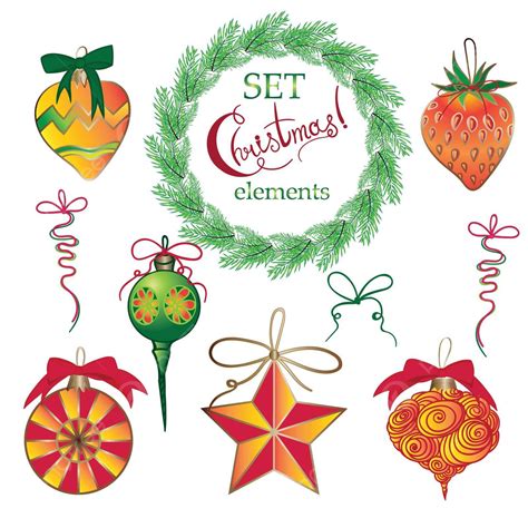 Retro Holiday Clip Art