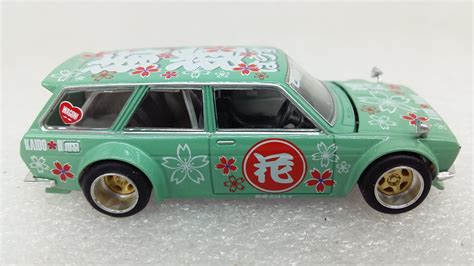 " OPEN PIECE " - MiniGT X KaidoHouse - KHMG013 - Datsun 510 Wagon ...