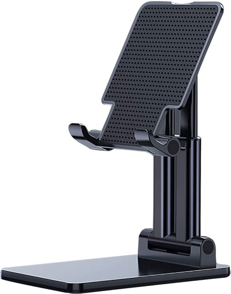 EYNK Dual Pole Desktop Mobile Phone Stand, Mobile Holder Adjustable ...