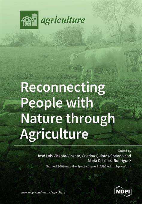 Reconnecting People with Nature through Agriculture | MDPI Books