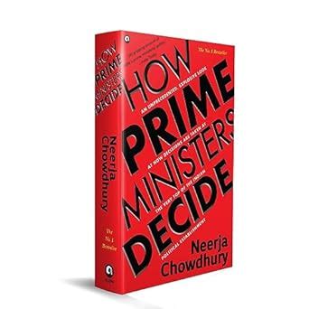 Buy How Prime Ministers Decide Book Online at Low Prices in India | How ...