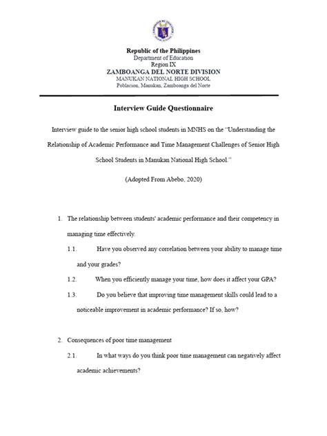 Image result for How to Design an Interview Questionnaire