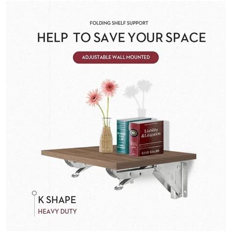 Jual Engsel Meja Lipat Dinding Siku L Bracket Ambalan Penyangga Alas ...