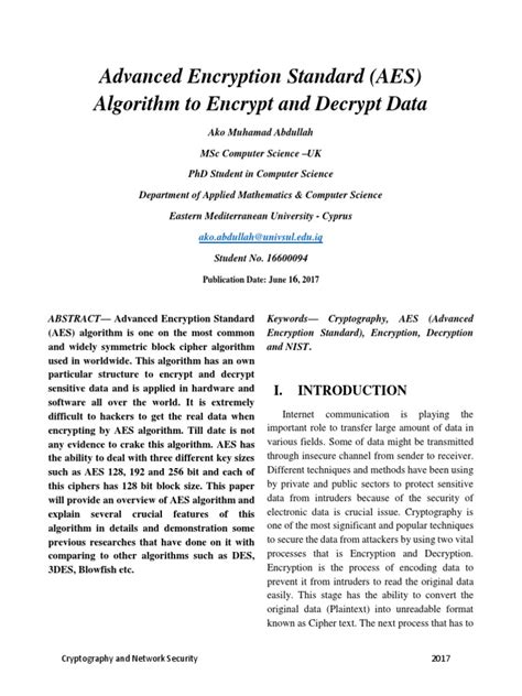 Advanced Encryption Algorithm 的图像结果
