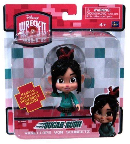 Wreck It Ralph Vanellope Von Schweetz Sugar Rush Doll Figure : Amazon ...