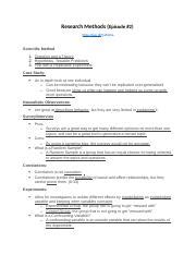 Image result for Reasearch Methods Crash Course