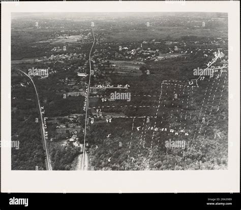 Aerial View of Main Street and Webster Street, South Weymouth ...