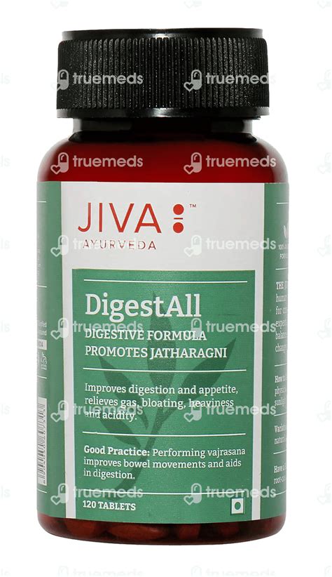 Jiva Digestall Tablet 120 - Uses, Side Effects, Dosage, Price | Truemeds