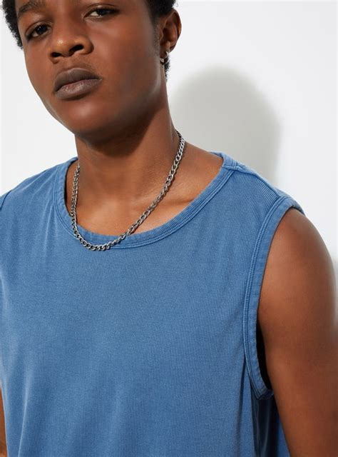 Buy URB_N Men Solid Slim Fit Sleeveless T-shirt Online at just Rs. 499. ...