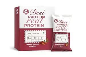 Inert Protein Classic Cocoa Bite Protein Bar | For Anytime Snack Or ...