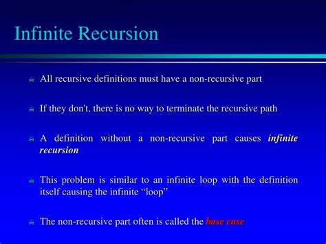 Image result for Recursive Infinity Definition