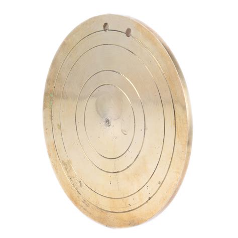 Round Brass Ghanta Bell ghadiyal