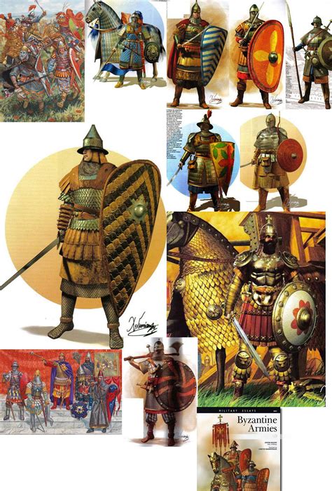 byzantine infantry Byzantine Army, Byzantine Empire, Armadura Medieval ...