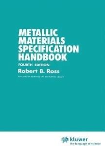 Metallic Materials Specification Handbook: Buy Metallic Materials ...