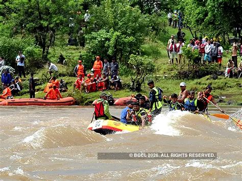 Rescue operations - Mahad bridge collapse: Search and rescue operations ...
