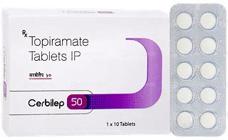 Cerbilep 50 Mg Tablet 10 - Uses, Side Effects, Dosage, Price | Truemeds