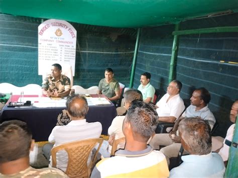 Bsf urges to the people of India residing in Bangladesh border area to ...