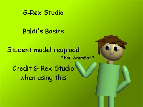 Image result for Baldi Student