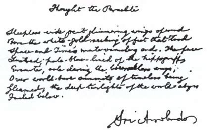 Pictures of Sri Aurobindo's poems by Huta : read online