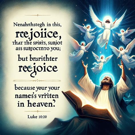 What does Luke 10:20 mean? | Bible Art