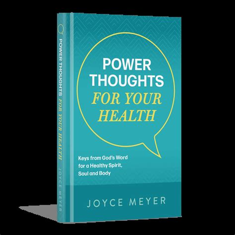 Power Thoughts Book By Joyce Meyer