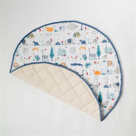 Happy Animal Tribe Cotton Playmat – Zoey