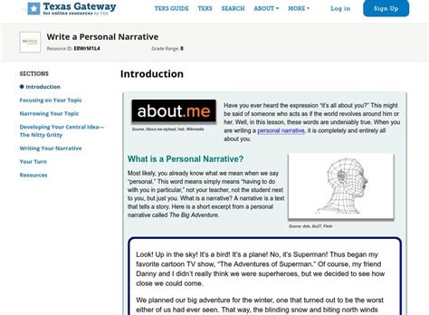 Image result for 7th Grade Personal Narrative Examples