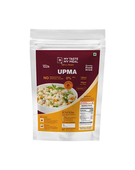 Mumbai Upma Online | Ready to Eat | Taste of Mumbai | My Taste My Meal ...