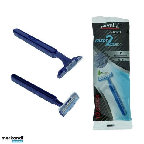 NIVELLA DISPOSABLE RAZOR BLADES 10 PCS 2 BLADES MAN - 3840 pieces per ...