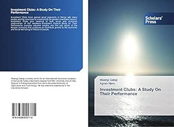 Buy Investment Clubs: A Study On Their Performance Book Online at Low ...