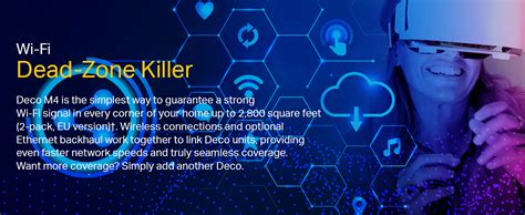 TP-Link Deco M4 Whole Home Mesh Wi-Fi System, Seamless Roaming and ...