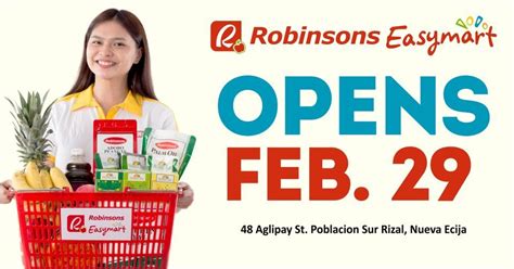 Robinsons Easymart Rizal, Nueva Ecija, 48 Aglipay St. Poblacion Sur ...