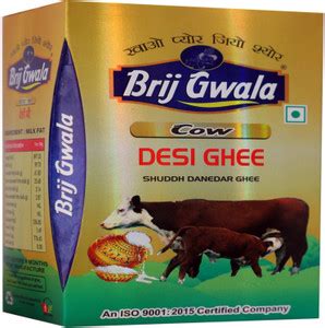 brij gwala DESI GHEE 500ML TETRA Ghee Tetrapack Price in India - Buy ...