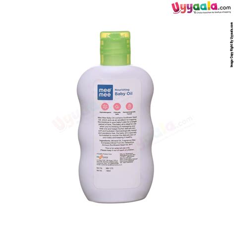 MEE MEE Nourishing baby oil