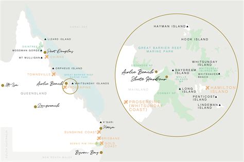 Hamilton Island Queensland Australia Map