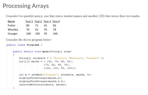 Image result for Parallel Arrays Java