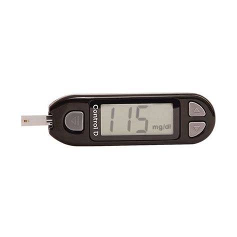 Buy Control D Blood Glucometer with 10 strips - Cureka