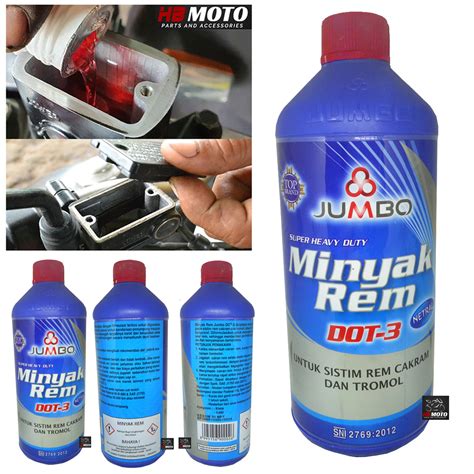 JUMBO MINYAK REM DOT 3 Super Heavy Duty 946ml / MINYAK REM CAKRAM JUMBO DOT 3 946ml /Oli Rem ...