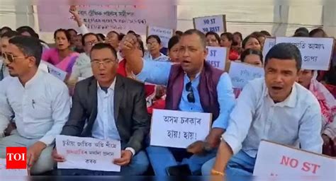 Chutia tribe starts new year with stir | Guwahati News - Times of India