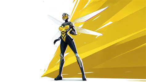 The Wasp In Marvel Rivals Wallpaper,HD Games Wallpapers,4k Wallpapers ...