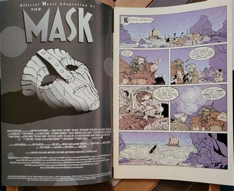 THE MASK #1 FN (Dark Horse Comics, 1994) OFFICIAL Movie Adaptation, JIM ...