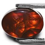 12.16-Carat Fire Agate with Golden Orange Flames :: $304 USD ...